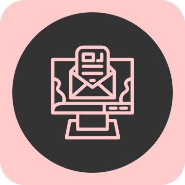 seo modern simgesinin vektör illüstrasyonu