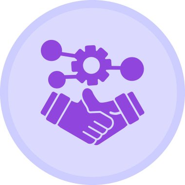 Bir grup insanın vektör çizimi