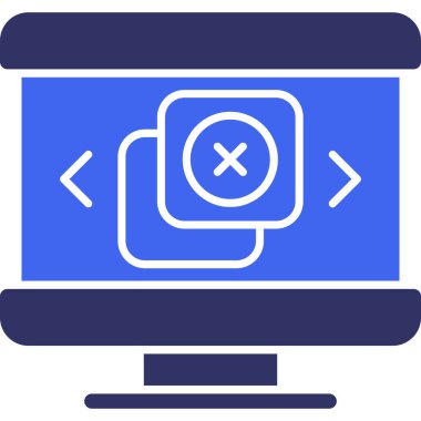 bilgisayar simgesi, vektör illüstrasyonu