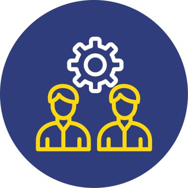 Modern simgenin vektör illüstrasyonu