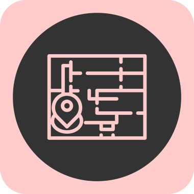 seo modern simgesinin vektör illüstrasyonu