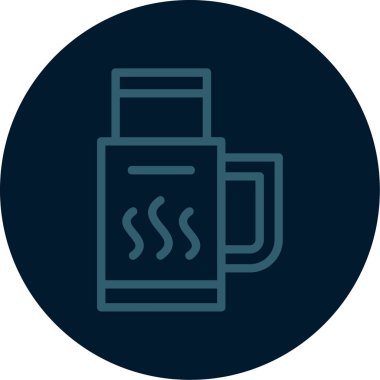 Gaz simgesinin vektör illüstrasyonu