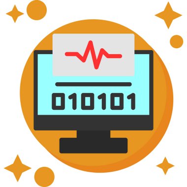 bilgisayar simgesi vektör illüstrasyonu