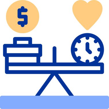 Dolar simgesi vektör illüstrasyonu