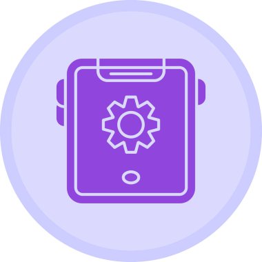 Modern b 'nin vektör illüstrasyonu telefon simgesinden yoksun