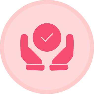 tik simgesi vektör illüstrasyonu