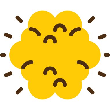 Tek bir çizgi film duygu koleksiyonunun vektör çizimi