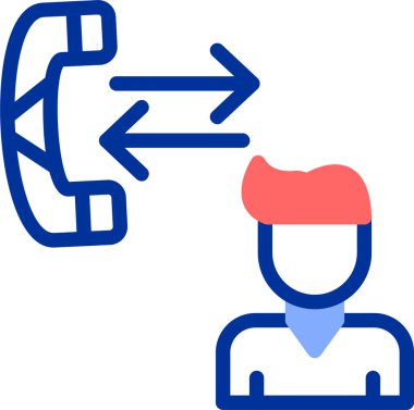 Adamım. Web simgesi basit illüstrasyon