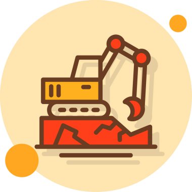 robot ikon vektör illüstrasyonu