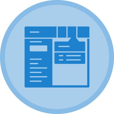 belge dosyası. Basit illüstrasyon