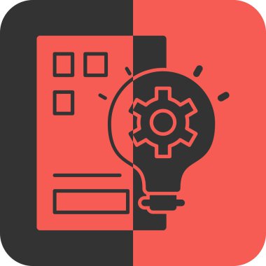 & Cog için işletme yönetim dairesi simgesi