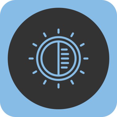 Modern b 'nin vektör illüstrasyonunda müziğin eksik simgesi