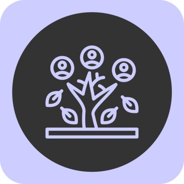 Çembere yerleştir, simge