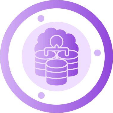 seo modern simgesinin vektör illüstrasyonu