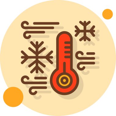 Dosyalanmış özet biçiminde ılık soğuk simge