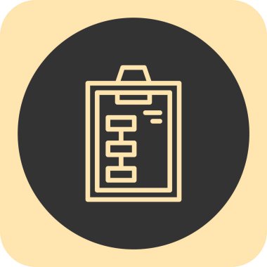 Vektör belgesi Simge illüstrasyonu