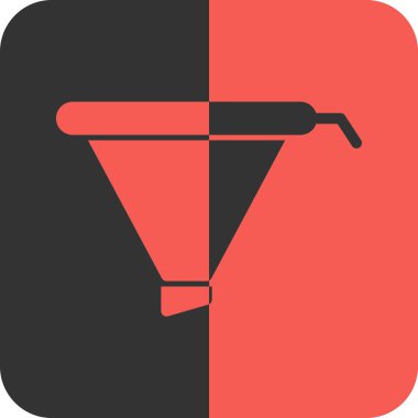 İnşaat endüstrisinin simgesi. vektör illüstrasyonu