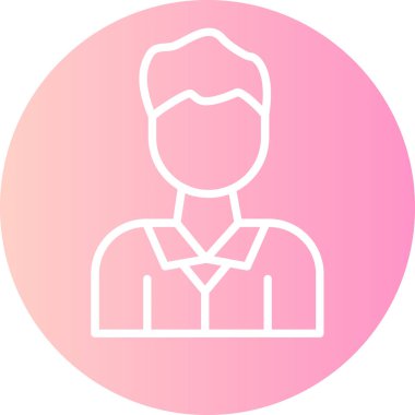 Modern simgenin vektör illüstrasyonu