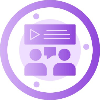 seo modern simgesinin vektör illüstrasyonu