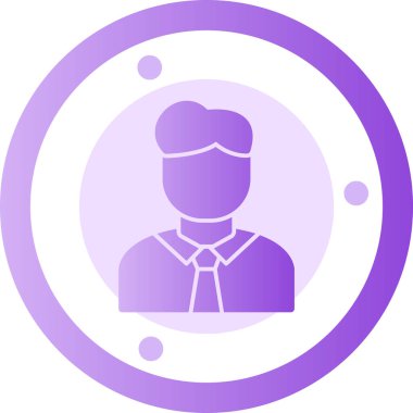 İş kadınının vektör illüstrasyonu