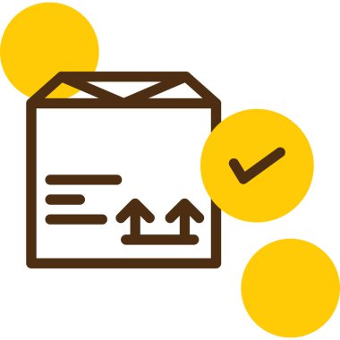 Kontrol listesi simgesi vektör illüstrasyonu