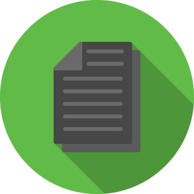 Dizin vektör simgesi düz illüstrasyon