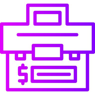 Dolar. Web simgesi basit illüstrasyon