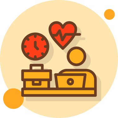 Uzak çalışma iyi düz illüstrasyon