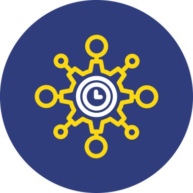 seo modern simgesinin vektör illüstrasyonu