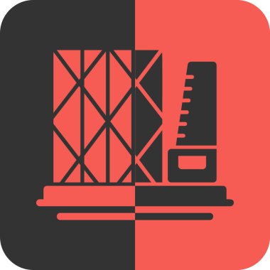 vektör inşaat alanı simgesi