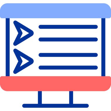 E-posta. Web simgesi basit illüstrasyon