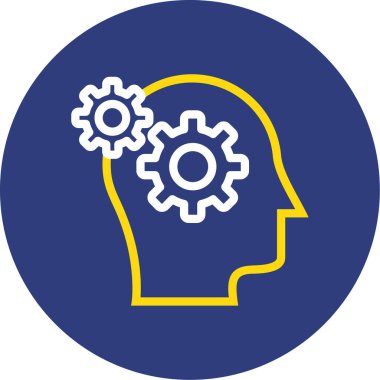 dişli simgesinin vektör illüstrasyonu