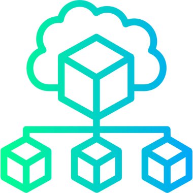 Bulut deposu. Basit tasarım