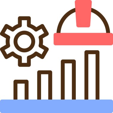 Teçhizat Web simgesi basit illüstrasyon