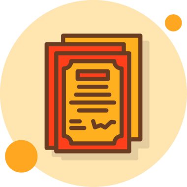 Kitap. Web simgesi basit illüstrasyon