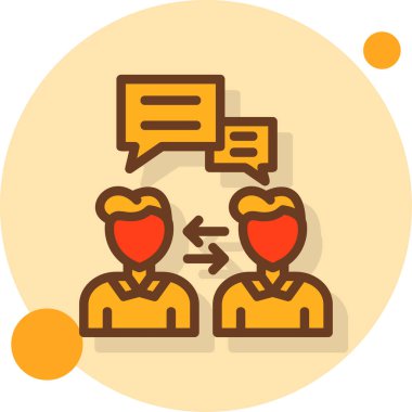 iş takım çalışması kutsal kişilerin resmi, vektör çizim