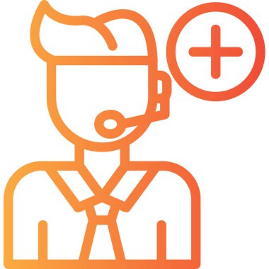 Maskeli bir adamın vektör çizimi