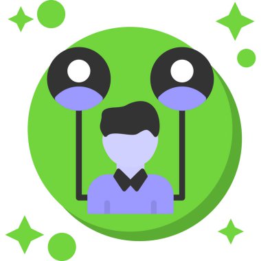 avatar avatar adam simgesi düz stil