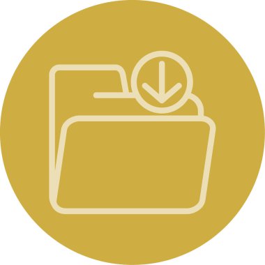 Modern otomatik simgenin vektör illüstrasyonu