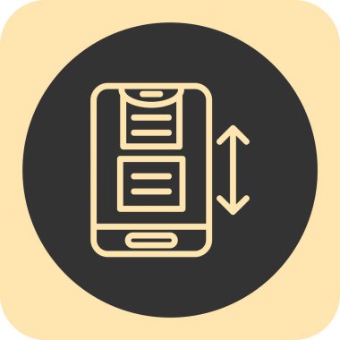 seo modern simgesinin vektör illüstrasyonu