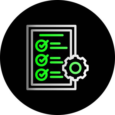 Seo simgesinin vektör illüstrasyonu