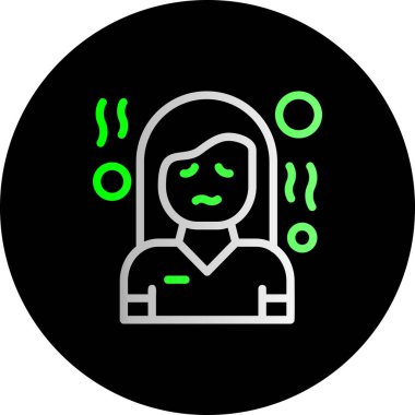 Vektör Avatar Simgesi illüstrasyonu