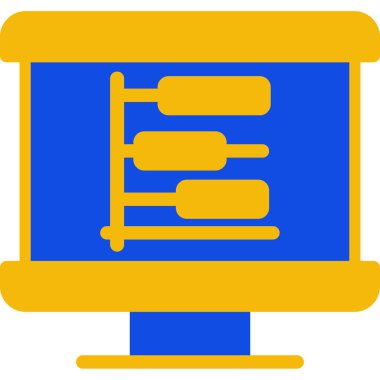 Kitap. Web simgesi basit illüstrasyon