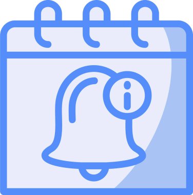 Takvim simgesi, vektör çizimi