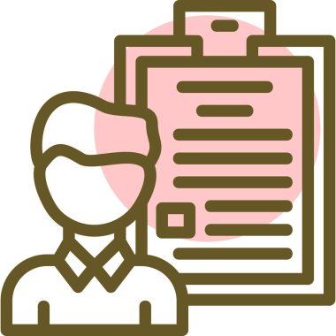 Belge Yönetimi. Basit illüstrasyon