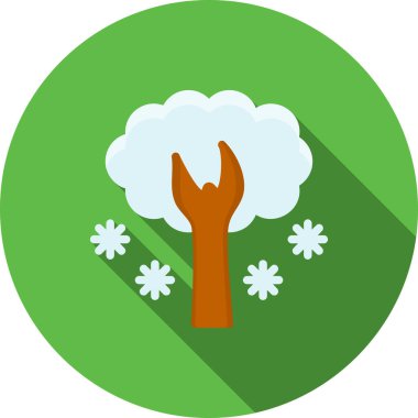 Kar simge vektör çizim