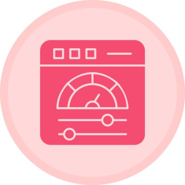 silo makine simgesinin vektör illüstrasyonu