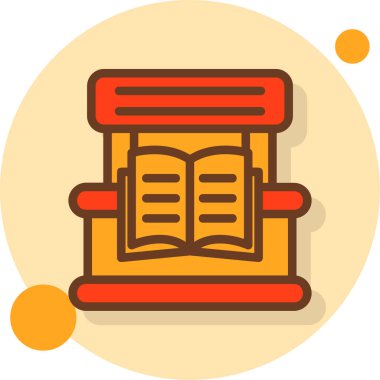 kitaplık eğitimi simgesi