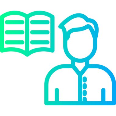 Moda tarzı izole edilmiş arkaplanda kitap simgesi