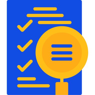 Arama simgesi vektör illüstrasyonu